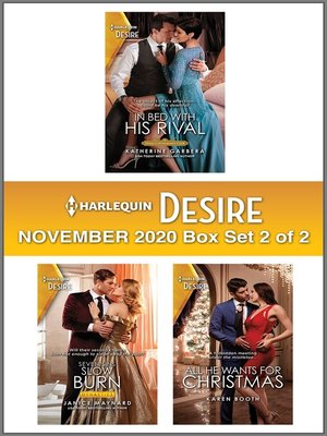 cover image of Harlequin Desire November 2020--Box Set 2 of 2